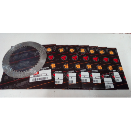 KIT DE 7 DISQUES D'EMBRAYAGES DE DIRECTIONS POUR CHENILLARS ITMA - GOLDONI
