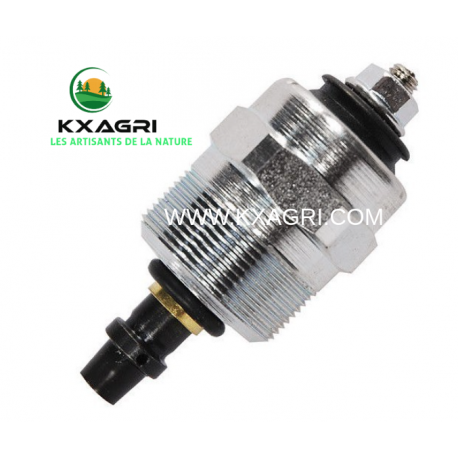 ÉLECTROVANNE D'ARRÊT POMPE INJECTION 12VOLTS
