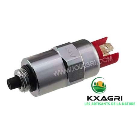 ÉLECTROVANNE D'ARRÊT POMPE INJECTION LUCAS CAV 24 VOLTS