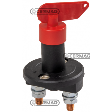COUPE BATTERIE UNIPOLAIRE POIGNEE PLASTIQUE ENLEVABLE