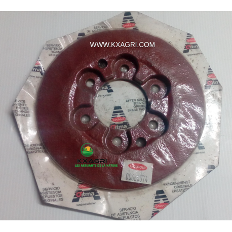 FLASQUE DE POUSSÉE POUR EMBRAYAGE DE DIRECTIONS POUR CHENILLARDS GALLAMINI - ITMA - GOLDONI - CARRARO AGRITALIA