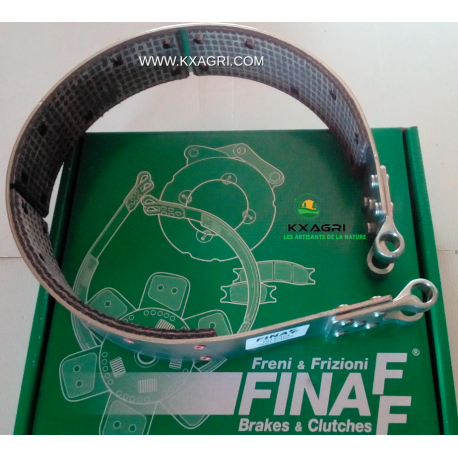 SANGLES DE FREINS STANDARDS RIVETÉES POUR EMBRAYAGES DE DIRECTIONS CHENILLARDS FIAT