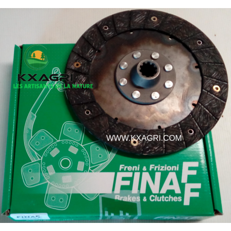 DISQUE RIGIDE D'EMBRAYAGE POUR CARRARO AGRITALIA - FIAT - GOLDONI - ITMA - STAUB DIAMÈTRE 215 mm