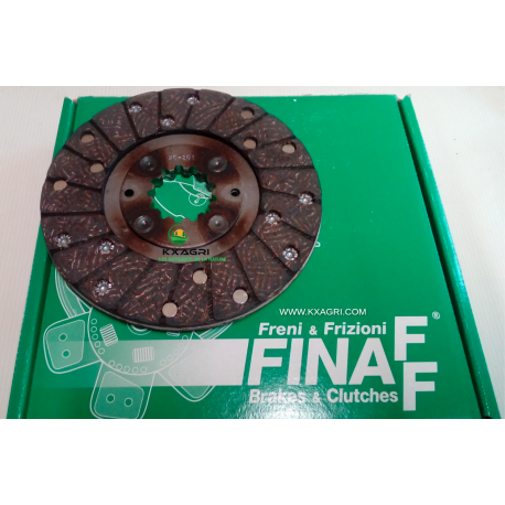 DISQUE DE FREINS POUR TRACTEURS LANDINI-MASSEY FERGUSON-SAME/MOISSONNEUSE NEW HOLLAND Référence: FINAFF : 4532/355