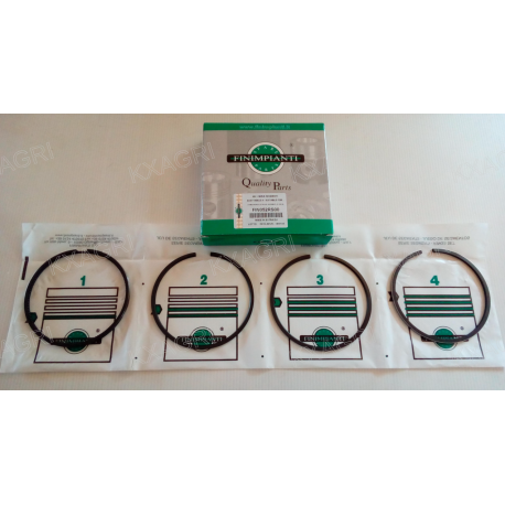 JEU DE 4 SEGMENTS POUR MOTEURS LOMBARDINI EN COTES D'ORIGINE 95 mm