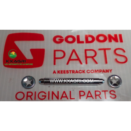 KIT AXE ET CLIPS POUR POIGNÉE DE SÉCURITÉ POUR MOTOCULTEURS GOLDONI