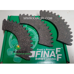 Disques d’embrayage d’avancement FINAFF 7010/361/3 en 3 parties Ø277 mm Z45 pour Agrifull Carraro Fiat Same