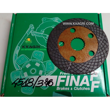 Disque de frein FINAFF 4518/370 – Goldoni 00041480 – 165 x 110 x 4,8 mm – 20 cannelures 