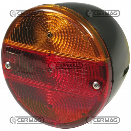 REF CERMAG : 35113 FEU ARRIERE DROIT - Ø 116 mm POUR REMORQUES ET APPLICATIONS DIVERSES.